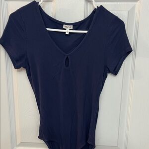 Navy Blue Women's Top